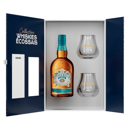 Coffret-CHIVAS-Mizunara-70cl-verres-whisky-Emilie-Allali-La-Galerie-Dauphine